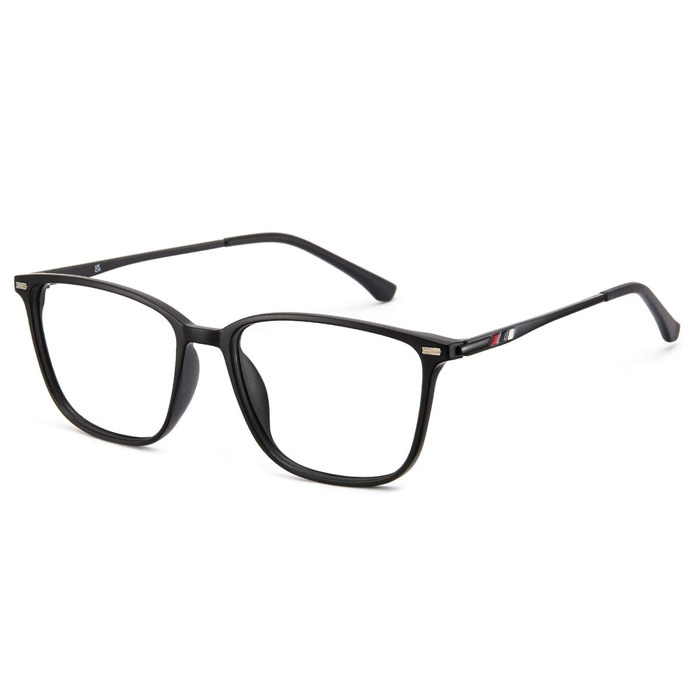 Cyxus blue light glasses square front view for screen comfort