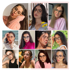 Cyxus blue light glasses worn for all-day comfort during long screens