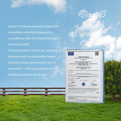 Cyxus ultralight metal wire frame highlights lightweight comfort