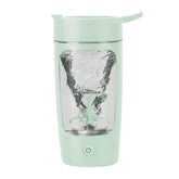 Daasigwaa electric shaker bottle 22oz front view for on-the-go shakes