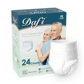 DAFI Overnight Underwear XXL front view showing discreet night protection