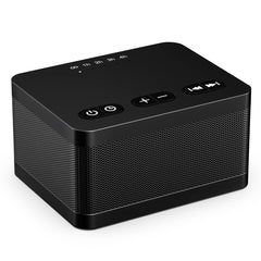 DailyBody sound machine compact design on a nightstand for easy relaxation.