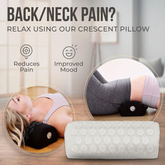 Dakini mini pad concentrates pressure to relieve knots in shoulders.