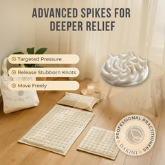 Dakini premium linen acupressure mini pad for targeted knot relief