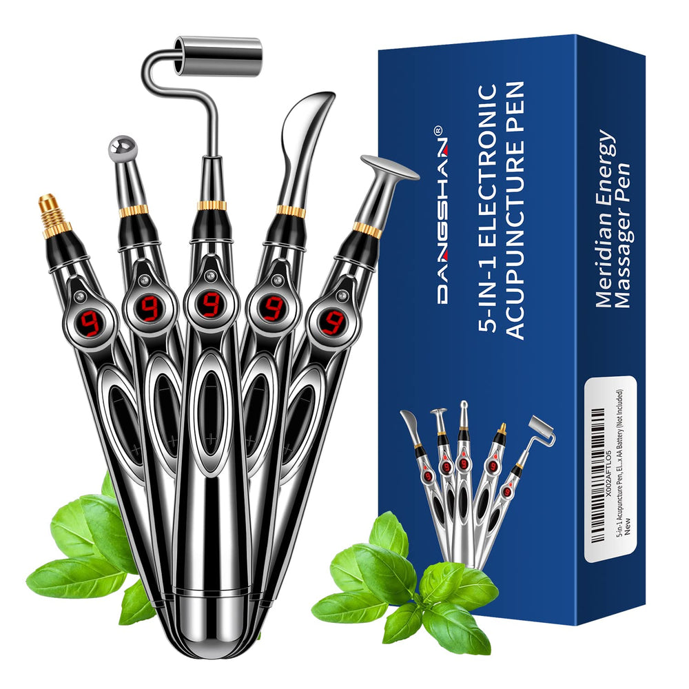 Dangshan 5-in-1 acupuncture pen front view for at-home relief