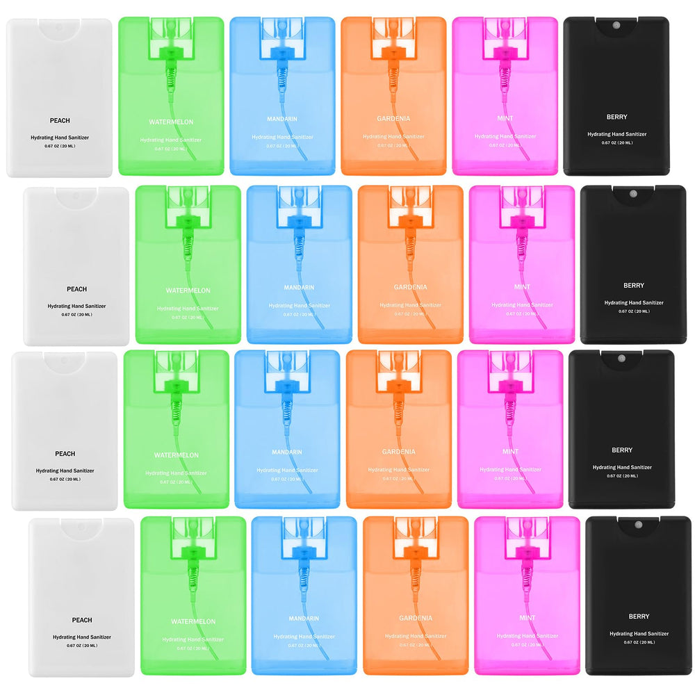Dansi 24-pcs hand sanitizer sprays pack for versatile gifting and everyday carry