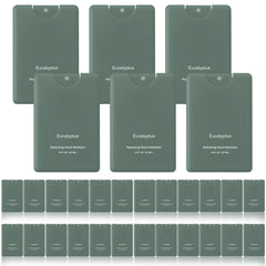 Dansib 24-pack dark green hand sanitizer sprays shown in bulk, ideal for gifts