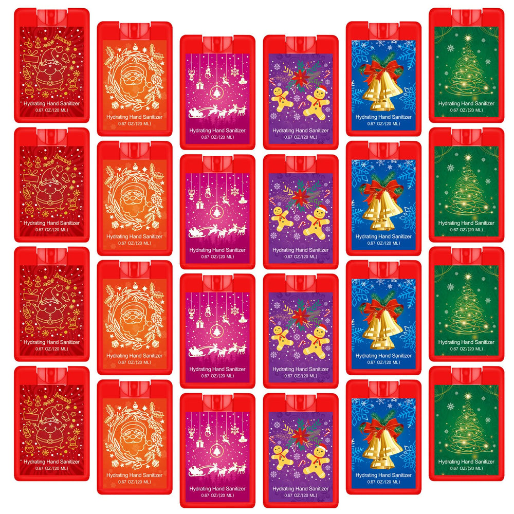Dansib Christmas hand sanitizer spray bottle, portable hygiene with a festive scent
