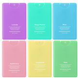 Dansib six-pack hand sanitizer sprays in colorful bottles for on-the-go protection