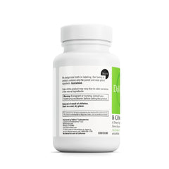 Label closeup of DAVINCI B Complex-75 highlighting B vitamins and ingredients