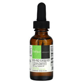 DaVinci D3/K2 Liquid bottle highlights orange flavor and potential bone support and calcium absorption