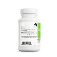 Label detail highlights gluten-free formula for clean nutrition.
