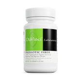 DAVINCI Labs Clearly Fiber powder in a jar for daily digestion.