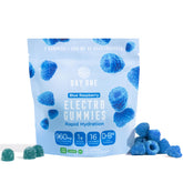 Day One Electrogummies blue raspberry bottle ready for hydration during workouts