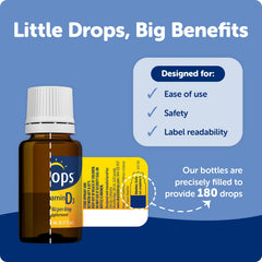 ddrops Adults 2000IU liquid drops: precise, convenient daily use