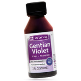 De La Cruz Gentian Violet bottle 2-oz ready for first aid use