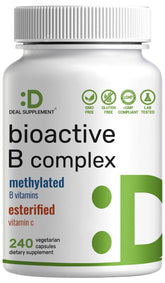 DEAL SUPPLEMENT Bioactive B Complex capsules for daily energy support.