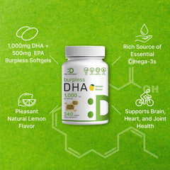 Wild-caught fish oil DHA bottle from DEAL SUPPLEMENT rich in omega-3s.