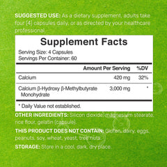 DEAL SUPPLEMENT HMB capsules dispensing setup for easy dosing.