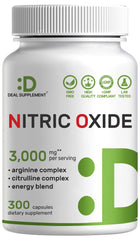 DEAL SUPPLEMENT Nitric Oxide bottle pour for steady pre-workout energy