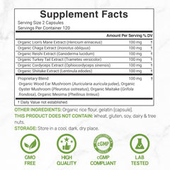 Deal Supplement Mushroom capsules ready for convenient daily use