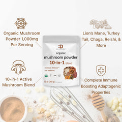 DEAL SUPPLEMENT powder in coffee cup for a smooth morning boost