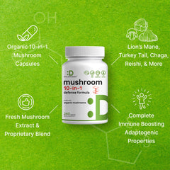 Deal Supplement Reishi-Chaga-Turkey Tail blend for immune balance