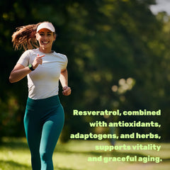 DEAL SUPPLEMENT Resveratrol Complex ingredients list features 11-in-1 blend.