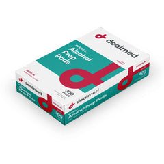 Dealmed individually wrapped pads for sterile, mess-free on-the-go use