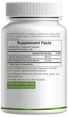 DEAL SUPPLEMENT BLACK PEPPER EXTRACT container highlights piperine for absorption.