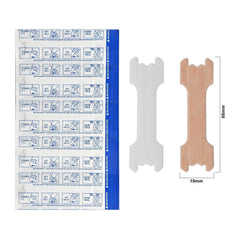 Debaishi nasal strips unfolded layout for quick use