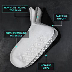Debra Weitzner loose-fit sock promoting circulation and daily comfort