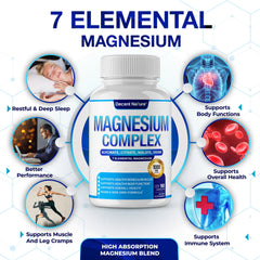 Pouring DECENT NATURE Magnesium Complex capsules illustrates a simple daily routine.