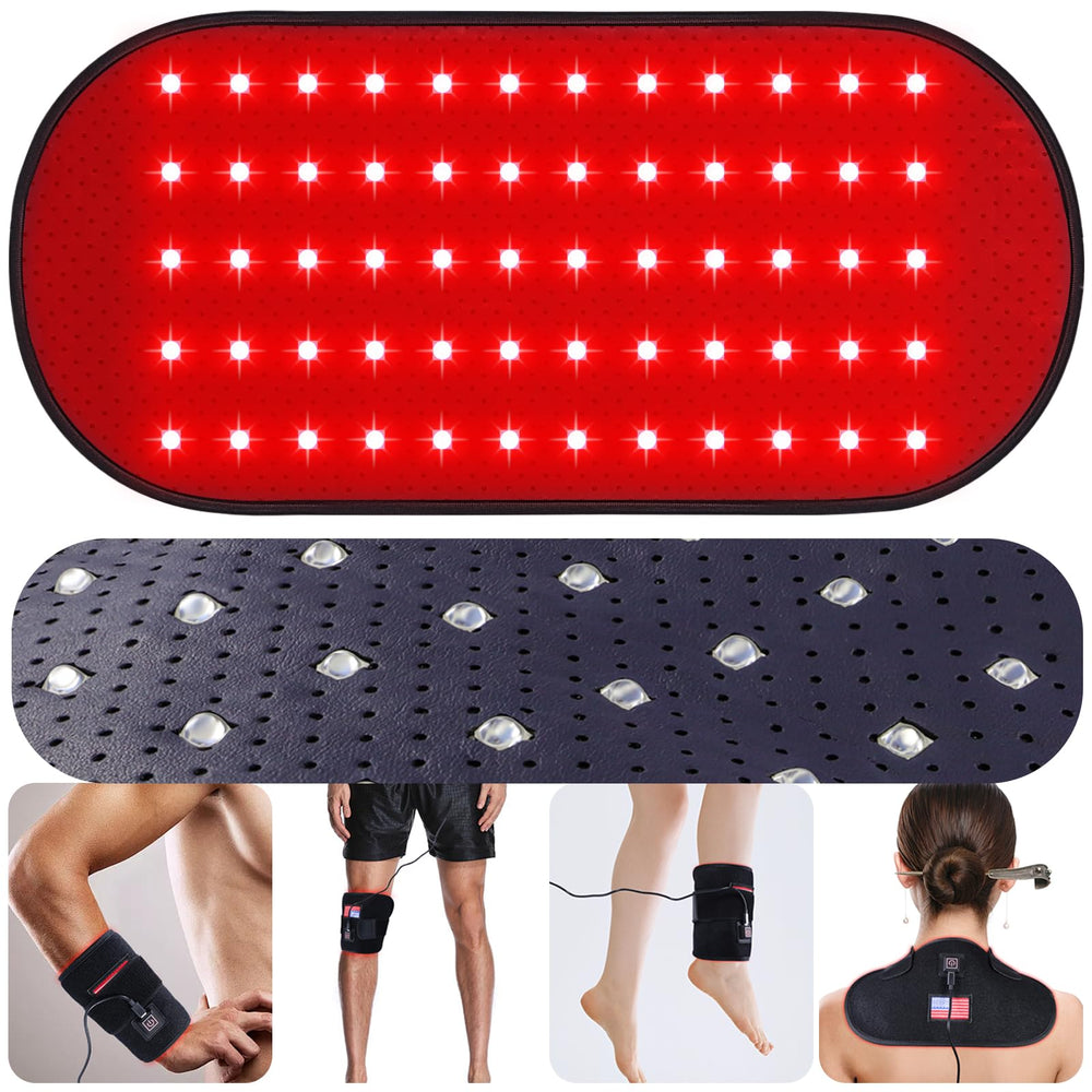 Deerbaba red light therapy body pad ready for targeted home use