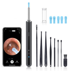 DEETOK ear wax removal tool camera with LED light for clear ear inspection