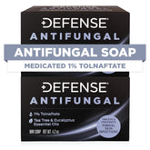 Defense Soap antifungal bar soap 2-pack front view for quick, targeted cleansing
