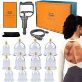 DEFUNX 12-cups cupping set assembly for versatile at-home therapy
