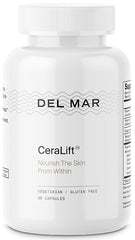 Del Mar Labs CeraLift bottle front suggests a doctor-formulated anti-aging routine