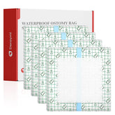 Deraymi waterproof ostomy shower cover protects 10x10 pouches during showers