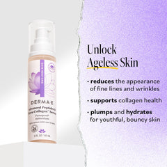 DERMA E serum application demo highlights easy, fast-absorbing texture
