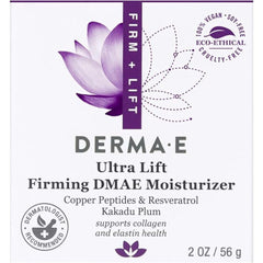 Derma E Firm + Lift Alpha Lipoic Acid highlighted on packaging.