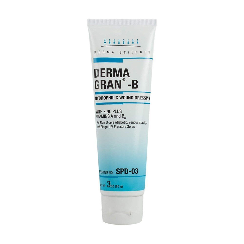 Dermagran-B hydrophilic wound dressings gel tube for moist wound care
