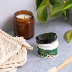 Desert Essence Tea Tree Oil Blend for a clarifying look.