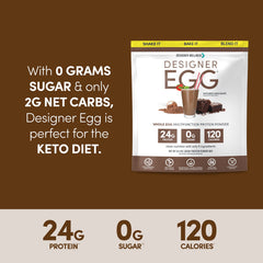 Designer Wellness Designer Egg scoop presents easy serving for keto-friendly shakes