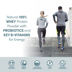 Designer Wellness Designer Whey label closeup highlighting clean ingredients