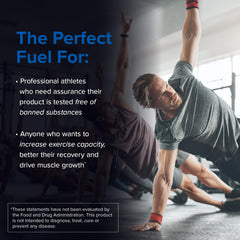 NSF Certified for Sport label on Designs for Sport creatine product