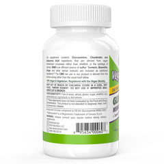 DEVA turmeric and boswellia blend tablet for holistic joint support.