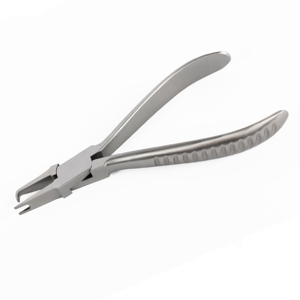 Dhoptical nose pad pliers close-up for precise unloading