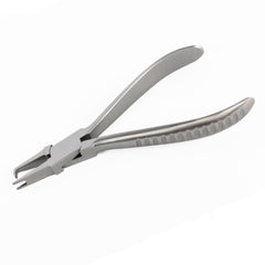 Dhoptical nose pad pliers close-up for precise unloading