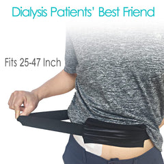DiaBelt adjustable Velcro strap ensures a snug fit.
